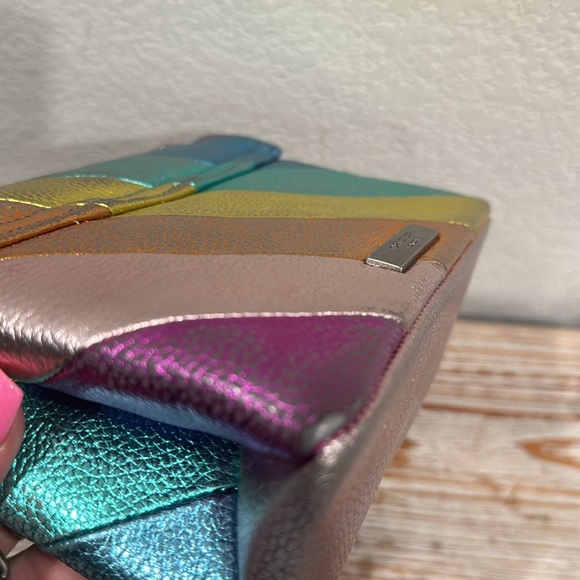 Kurt Geiger Rainbow Metallic Crossbody Bag - Picture 7 of 9